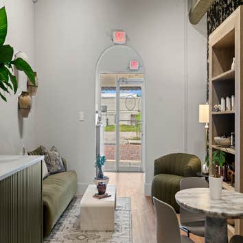 Green Room Spa and Apothecary Commercial Tenant Buildout.