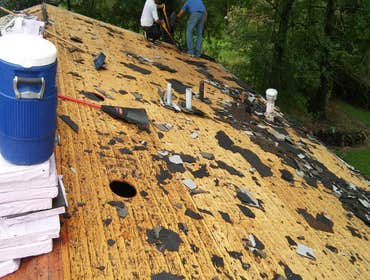 Tear up to decking