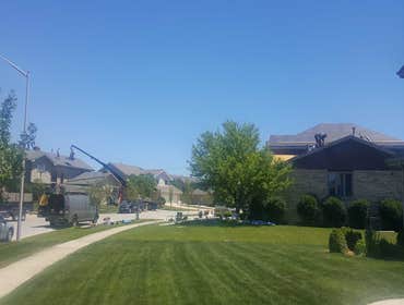 Roof Installation in Progress