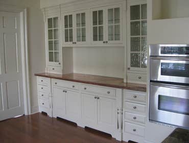 Cabinet Paint Project After