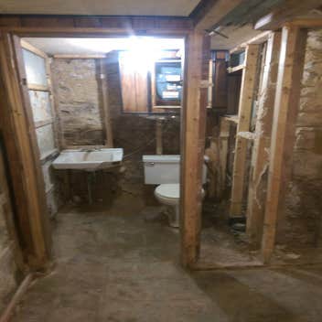 Basement Remodel Small basement remodel, we stripped the walls to the studs, applied stucco to masonry wall, added drylock waterproofer, replaced wood 