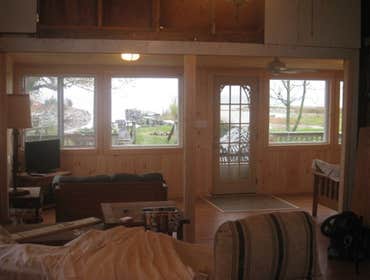 Lakehouse liv rm renovation