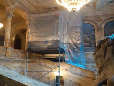 Boston Public Library Historic Mural Restoration
