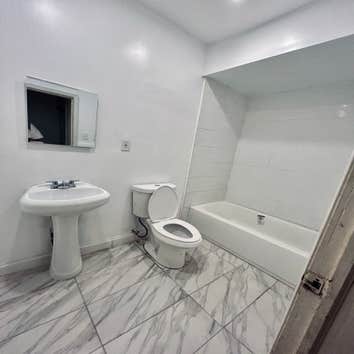 Photos by Happy Hammers Construction #1 Full bathroom remodel
-Electric
-Drywall and paint
-Floor and wall tile
-Full re plumed