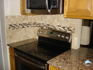 glass and Travertine bs