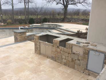Outdoor kitchen