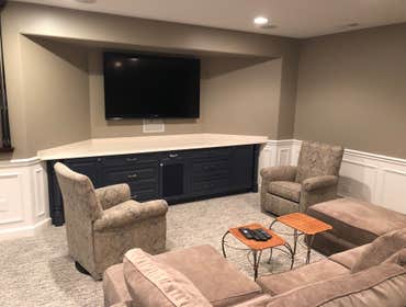 Basement remodeling