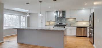 Open kitchen concept