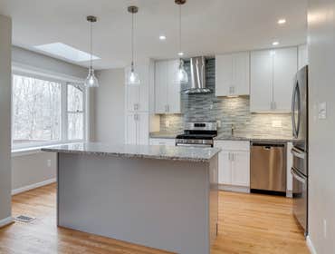 Open kitchen concept