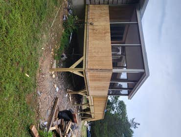 Photos by Pitt Crew Construction #2 Knew Deck and screen room