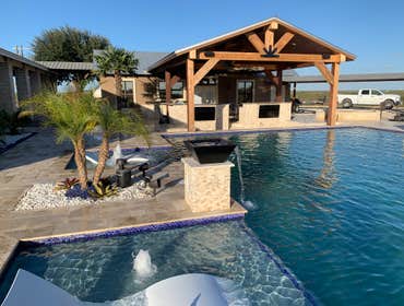 Photos by Wright Custom Pools and Masonry #1