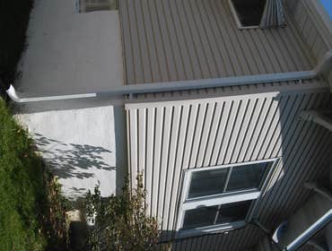 New gutters and down spouts
