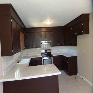 after cabinet paint