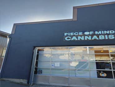 Piece of mind cannabis shop Exterior repaint