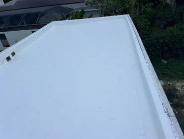 Photos by Gold Star Miami Corp #1 metal roof panels all are . 25 years warrantee