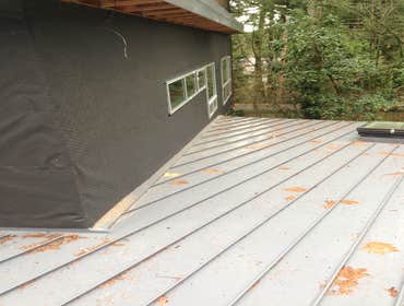 Metal Roofing New Custom home in Bellevue, WA