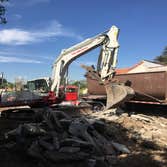 Job site photos Structural demolition