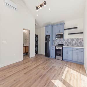 From Rec Room to ADU in this project we converted a rec room to a beautiful vaulted ceiling ADU Studio! take a look