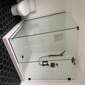 Master shower