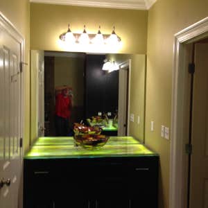 Art Glass Counter top