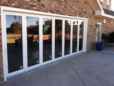 Dallas Texas Window Project Kensington Energy Star (TM) vinyl casement and picture replacement windows.
