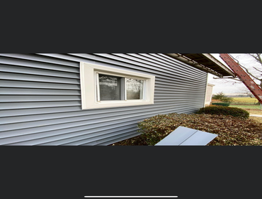 Siding New siding, windows and insulation. If you’re doing siding I recommend insulation. Yes it’s more expensive but it’s a good investment.