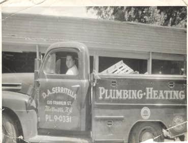 James R Serritella Plumbing And Heating This is Daniel A. Serritella Jr, in his original plumbing truck, circa 1960. Mr Serritella passed in 1981.