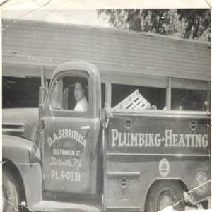James R Serritella Plumbing And Heating This is Daniel A. Serritella Jr, in his original plumbing truck, circa 1960. Mr Serritella passed in 1981.