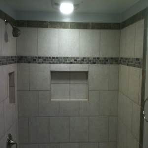 Oakmont East Bathroom Remodel Took a walk-in closet and turned in into a master bathroom with all the goodies including a beautiful relaxing...