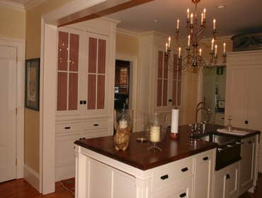 Kitchen Remodel Our client was looking for a kitchen remodel involving new countertops, appliiances, cabinet faces and painting.