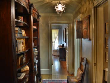 Hallway leading to bedroom