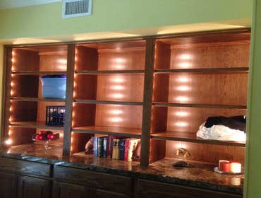 Custom Bookshelves