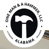 One Man &a Hammer logo