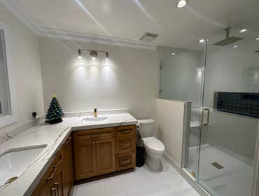 Bathroom Remodeling due to Water Damage - ParagonCA