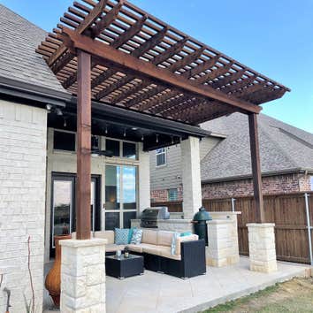 Fence and Pergola