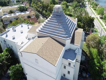 Scottish Rite Temple - Historical Roof The Scottish Rite Temple, built in 1916, is a historical landmark in Miami, Florida. Another great victory for V