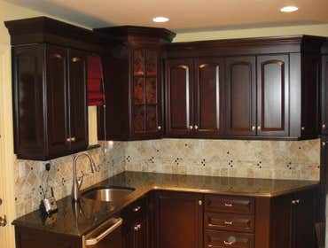 Taller Corner Cabinet