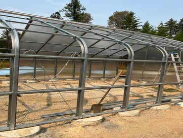 Photos by Rocky Roads Contracting LLC #1 Permanent greenhouse