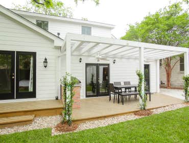 2202 Bowman We took an existing Tarrytown home built in 1910, remodeled the first floor and added a small first floor addition, and then added a new se