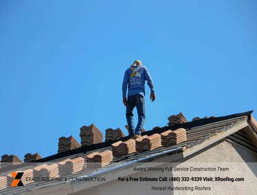 Exact Roofing & Construction - Tile Roofing Company Tile Refelt , Tile Roofing Repair and Replacement Scottsdale AZ, Tile relay, General Contractor, Ro