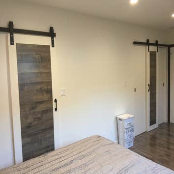 Culver City Bedroom and on suit
Den/living room
Guest bathroom