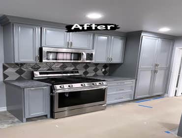 Kitchen After Photo