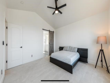 Master Bedroom after