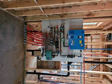 Photos by Top of the West Plumbing #2 5 bathroom, 2 kitchen, 2 laundry rooms. Hydronic floor heating throughout.