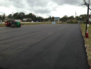 Paving Parking Lot