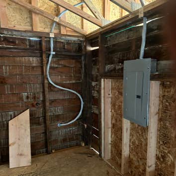 Old Schofield St Rewire - complete Rewiring of Entrite home new service panel Rough in and trim everything to Oregon state Code.