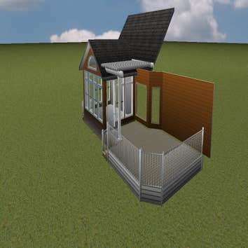 Photo(s) from Yoms Designs LLC Current project here in Hampton VA.
Sunroom 192sf. Deck 400sf.