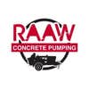 Raaw Concrete Pumping logo