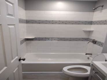 Photos by Efundhomes #1 Full gut renovation, dig down to basement a legal height and we changed the property to a 4 bedroom 2.5 bathroom home. Client 