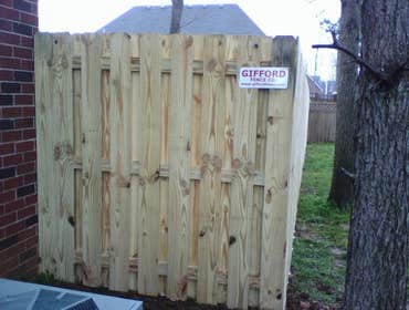 Wood Fence